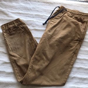 American Eagle Tan Joggers Mens SZ: M